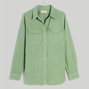 NWT Garment-Dyed Twill Shirt-Jacket